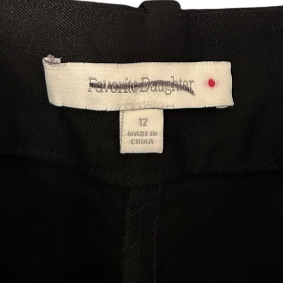 Favorite Daughter The Favorite Pant Women's Size 12 Black Career Classic NEW - Picture 4 of 7